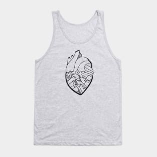 I heart mountains Tank Top